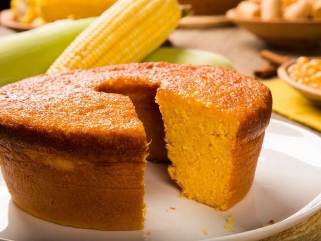 Receita Bolo de Milho