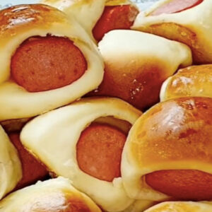 Receita de Enroladinho de salsicha